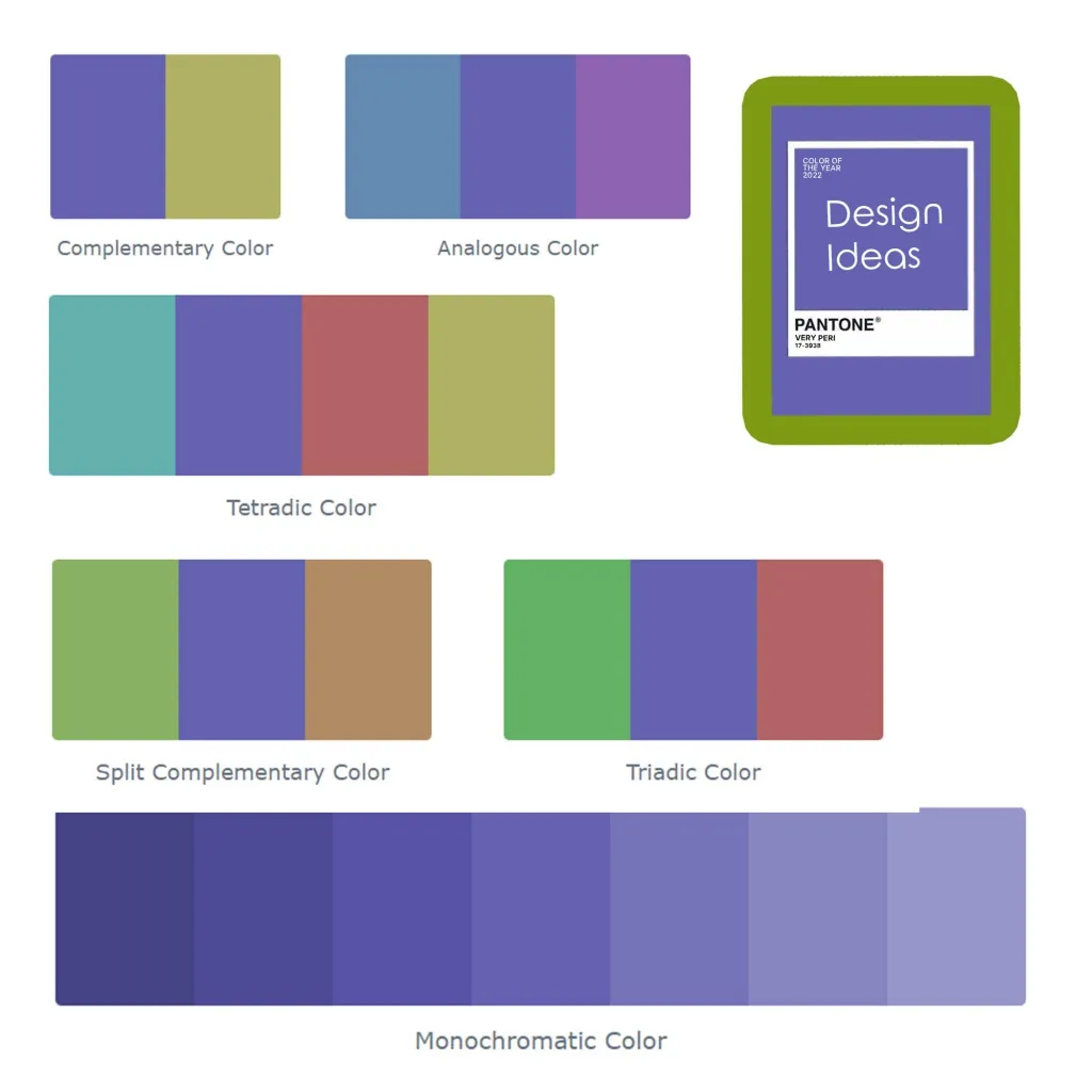 color cheme with purple color of the year 2022 color cheme with purple color of the year 2022